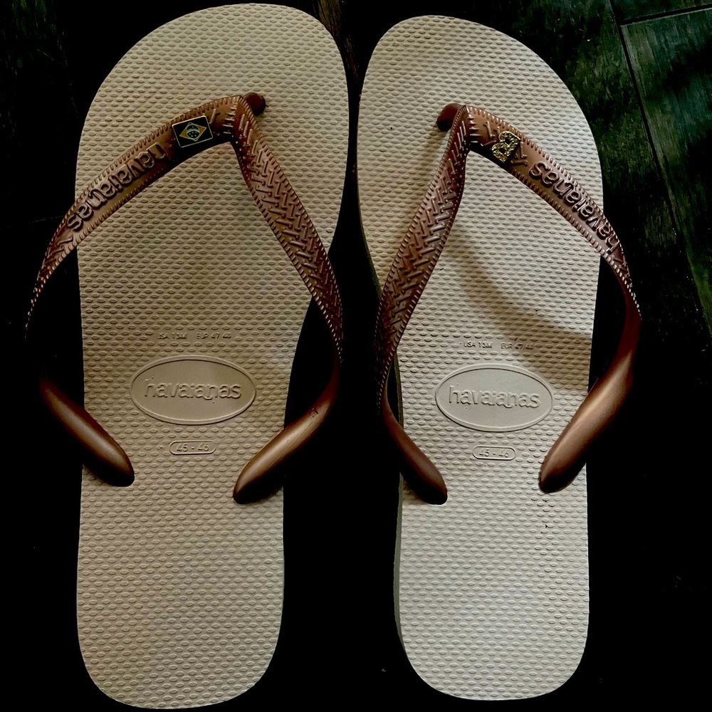 Rose Gold Brazilian Havaianas